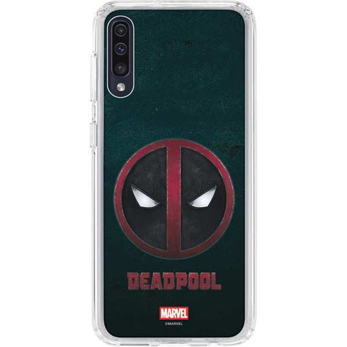 Marvel Deadpool Legacy Deadpool Logo Galaxy A50 Clear Case