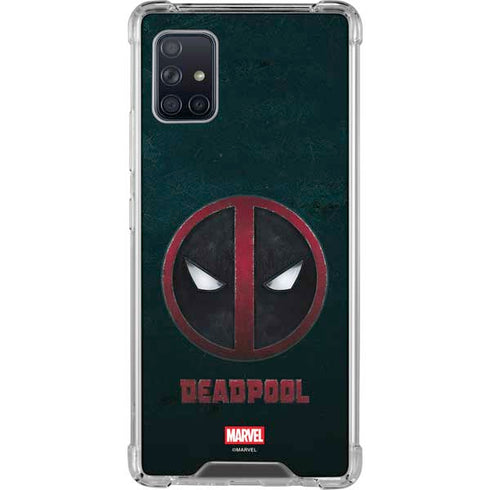 Marvel Deadpool Legacy Deadpool Logo Galaxy A51 5G Clear Case