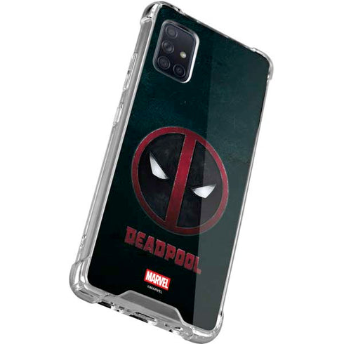 Marvel Deadpool Legacy Deadpool Logo Galaxy A51 5G Clear Case
