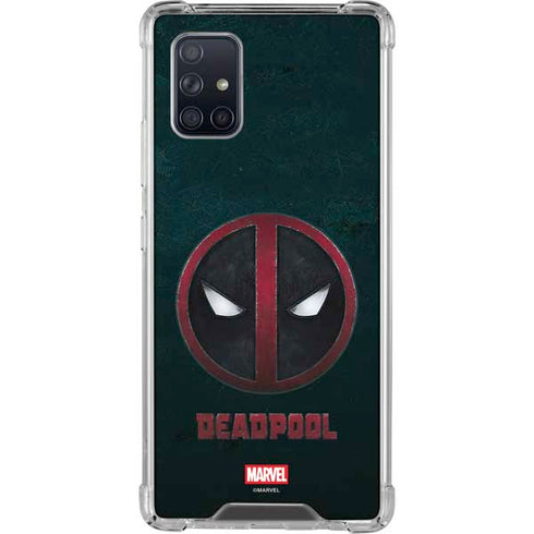 Marvel Deadpool Legacy Deadpool Logo Galaxy A71 5G Clear Case