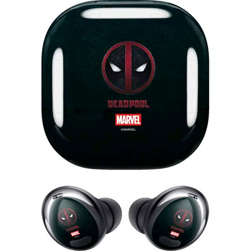 Marvel Deadpool Legacy Deadpool Logo Galaxy Buds Pro Skin