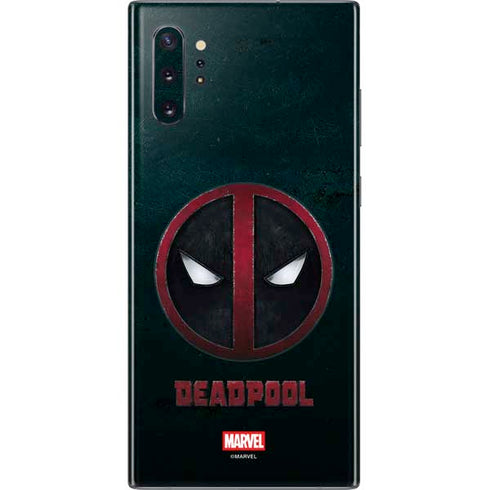 Marvel Deadpool Legacy Deadpool Logo Galaxy Note 10 Plus Skin