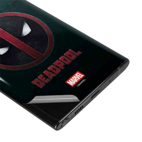 Marvel Deadpool Legacy Deadpool Logo Galaxy Note 10 Plus Skin