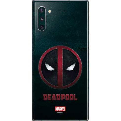 Marvel Deadpool Legacy Deadpool Logo Galaxy Note 10 Skin