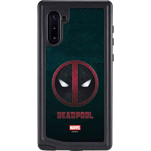 Marvel Deadpool Legacy Deadpool Logo Galaxy Note 10 Waterproof Case