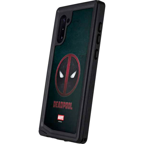 Marvel Deadpool Legacy Deadpool Logo Galaxy Note 10 Waterproof Case