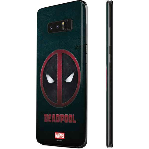 Marvel Deadpool Legacy Deadpool Logo Galaxy Note 8 Skin