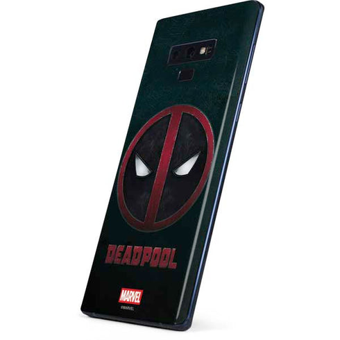 Marvel Deadpool Legacy Deadpool Logo Galaxy Note 9 Skin