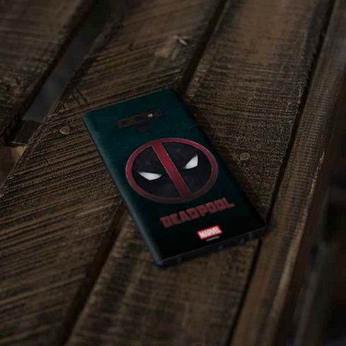 Marvel Deadpool Legacy Deadpool Logo Galaxy Note 9 Skin