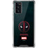 Marvel Deadpool Legacy Deadpool Logo Galaxy Note20 5G Clear Case