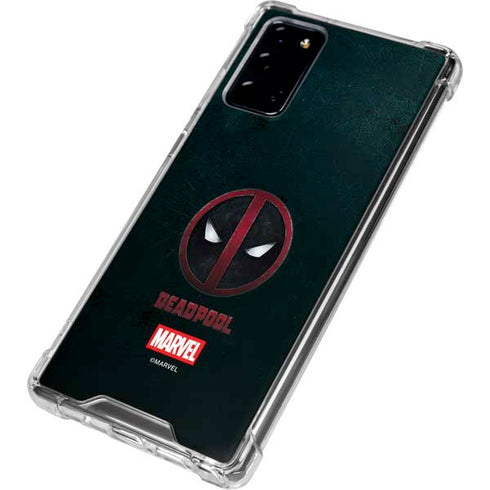 Marvel Deadpool Legacy Deadpool Logo Galaxy Note20 5G Clear Case
