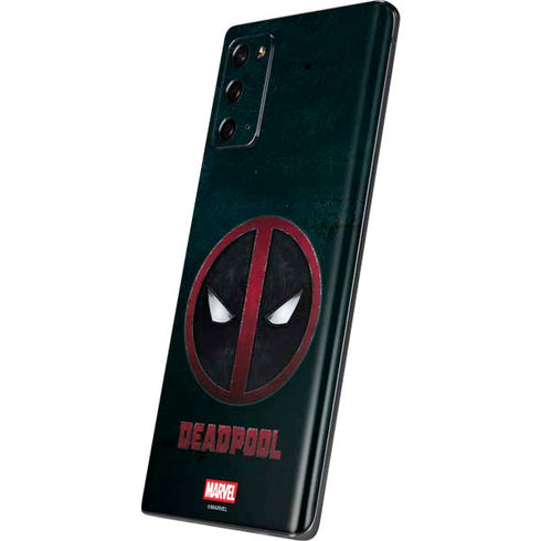 Marvel Deadpool Legacy Deadpool Logo Galaxy Note20 5G Skin
