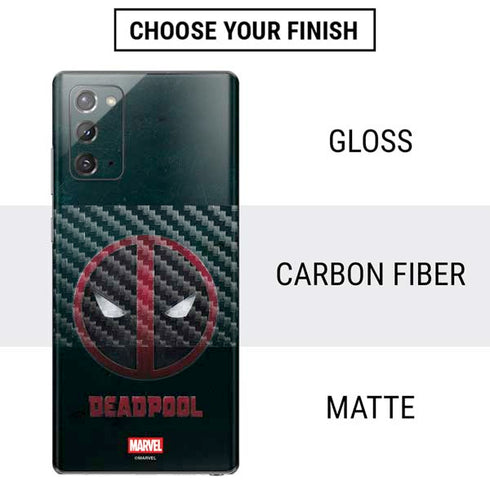 Marvel Deadpool Legacy Deadpool Logo Galaxy Note20 5G Skin