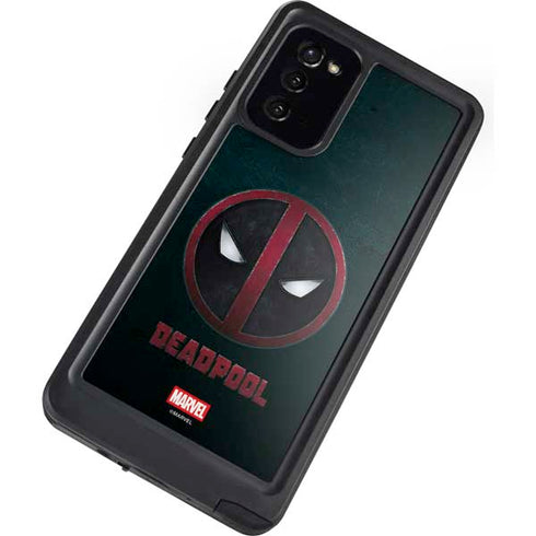 Marvel Deadpool Legacy Deadpool Logo Galaxy Note20 5G Waterproof Case