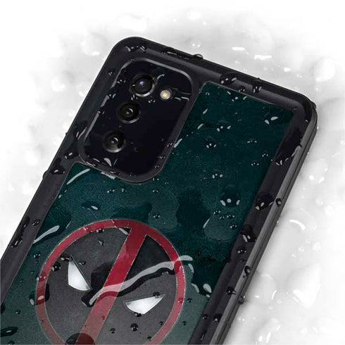 Marvel Deadpool Legacy Deadpool Logo Galaxy Note20 5G Waterproof Case