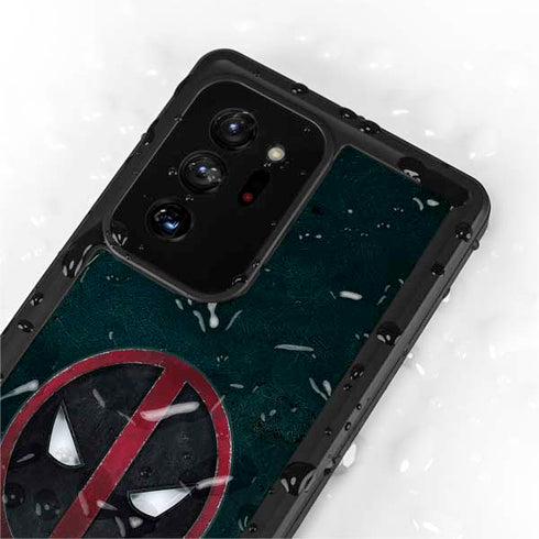 Marvel Deadpool Legacy Deadpool Logo Galaxy Note20 Ultra 5G Waterproof Case