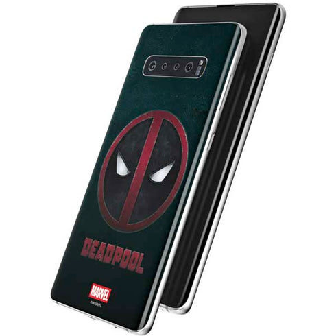 Marvel Deadpool Legacy Deadpool Logo Galaxy S10 Plus Skin