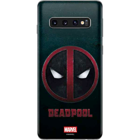 Marvel Deadpool Legacy Deadpool Logo Galaxy S10 Skin