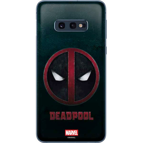 Marvel Deadpool Legacy Deadpool Logo Galaxy S10e Skin