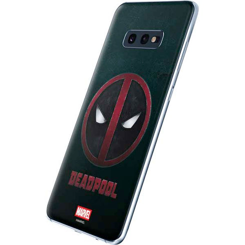 Marvel Deadpool Legacy Deadpool Logo Galaxy S10e Skin