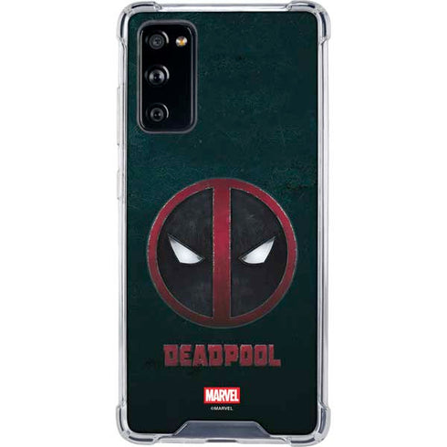 Marvel Deadpool Legacy Deadpool Logo Galaxy S20 FE Clear Case