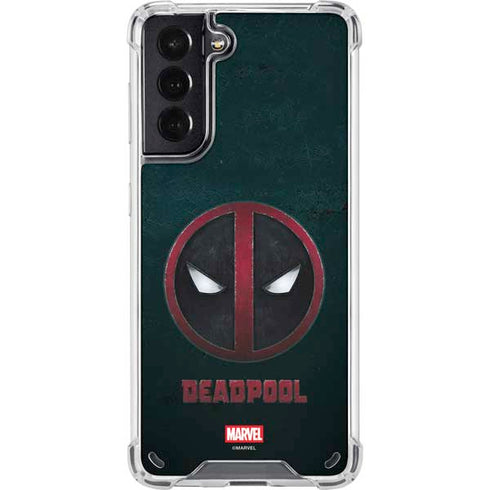 Marvel Deadpool Legacy Deadpool Logo Galaxy S21 5G Clear Case