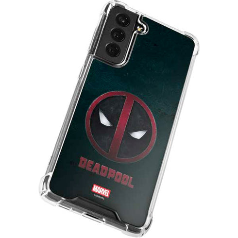 Marvel Deadpool Legacy Deadpool Logo Galaxy S21 FE Clear Case