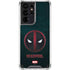 Marvel Deadpool Legacy Deadpool Logo Galaxy S21 Ultra 5G Clear Case
