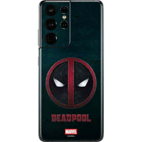 Marvel Deadpool Legacy Deadpool Logo Galaxy S21 Ultra 5G Skin