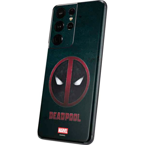 Marvel Deadpool Legacy Deadpool Logo Galaxy S21 Ultra 5G Skin