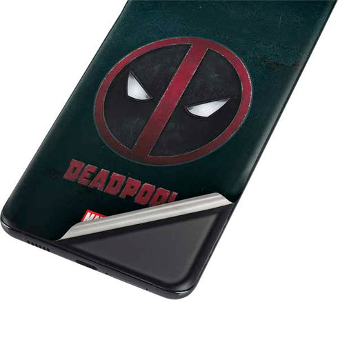 Marvel Deadpool Legacy Deadpool Logo Galaxy S21 Ultra 5G Skin