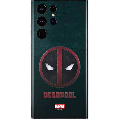 Marvel Deadpool Legacy Deadpool Logo Galaxy S22 Ultra Skin