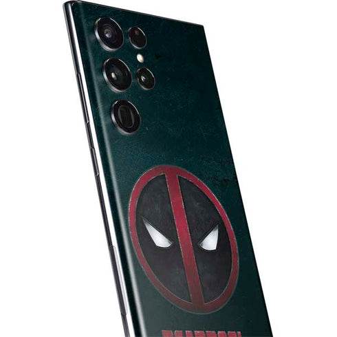 Marvel Deadpool Legacy Deadpool Logo Galaxy S22 Ultra Skin