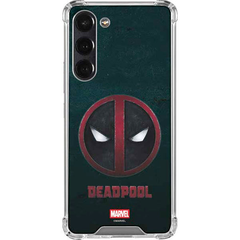Marvel Deadpool Legacy Deadpool Logo Galaxy S23 Plus Clear Case