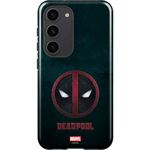 Marvel Deadpool Legacy Deadpool Logo Galaxy S23 Pro Case