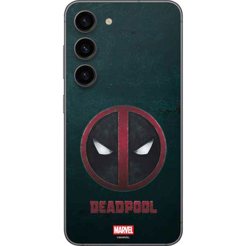 Marvel Deadpool Legacy Deadpool Logo Galaxy S23 Skin