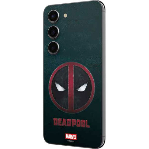 Marvel Deadpool Legacy Deadpool Logo Galaxy S23 Skin