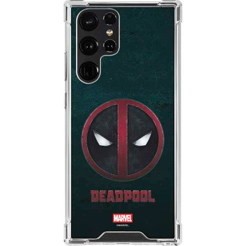 Marvel Deadpool Legacy Deadpool Logo Galaxy S23 Ultra Clear Case