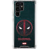 Marvel Deadpool Legacy Deadpool Logo Galaxy S23 Ultra Clear Case
