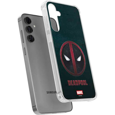 Marvel Deadpool Legacy Deadpool Logo Galaxy S24 Plus Clear Case
