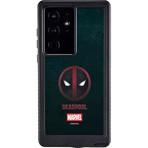 Marvel Deadpool Legacy Deadpool Logo Galaxy S24 Ultra Waterproof Case