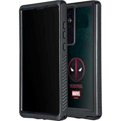 Marvel Deadpool Legacy Deadpool Logo Galaxy S24 Ultra Waterproof Case