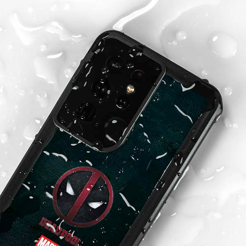 Marvel Deadpool Legacy Deadpool Logo Galaxy S24 Ultra Waterproof Case