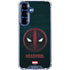 Marvel Deadpool Legacy Deadpool Logo Galaxy S25 Plus Clear Case