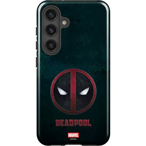 Marvel Deadpool Legacy Deadpool Logo Galaxy S25 Plus Impact Case