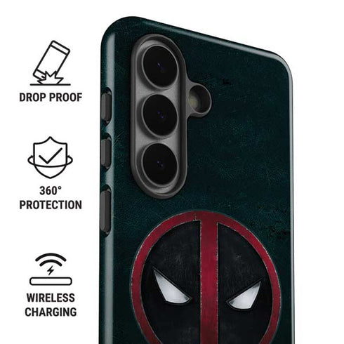 Marvel Deadpool Legacy Deadpool Logo Galaxy S26 Impact Case