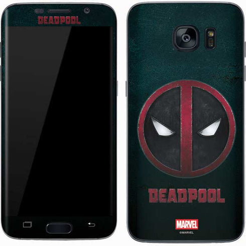 Marvel Deadpool Legacy Deadpool Logo Galaxy S7 Skin