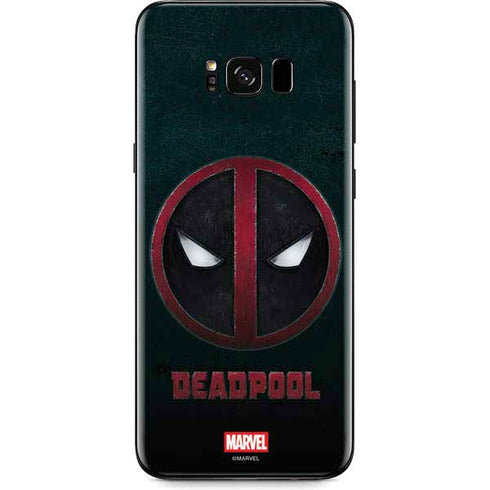 Marvel Deadpool Legacy Deadpool Logo Galaxy S8 Skin
