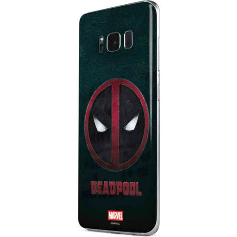 Marvel Deadpool Legacy Deadpool Logo Galaxy S8 Skin