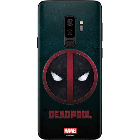 Marvel Deadpool Legacy Deadpool Logo Galaxy S9 Plus Skin